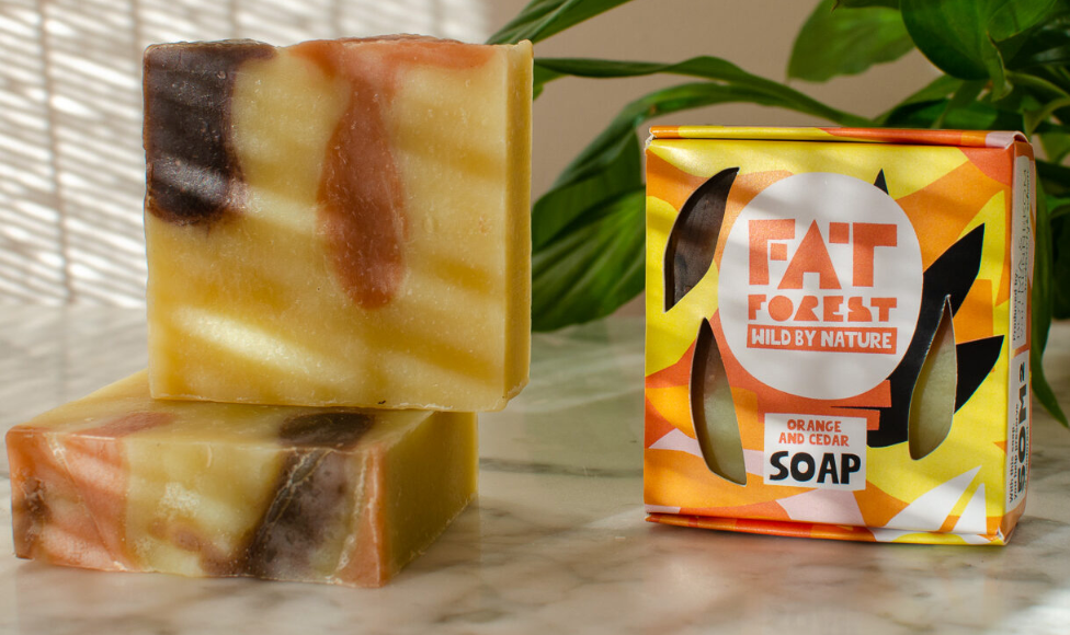 FAT FOREST Orange Cedar Soap