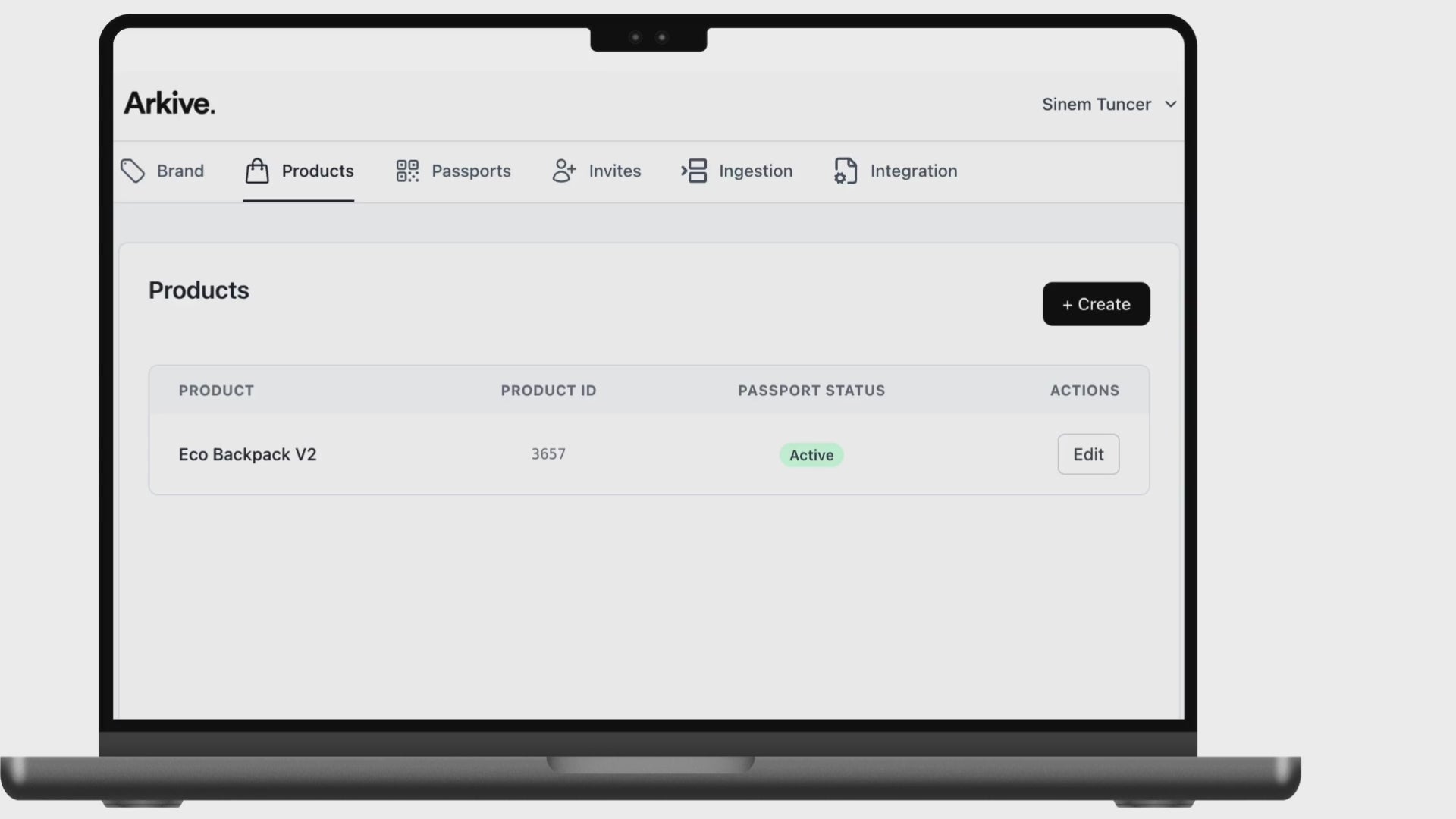 Load video: Arkive Digital Product Passports Demo