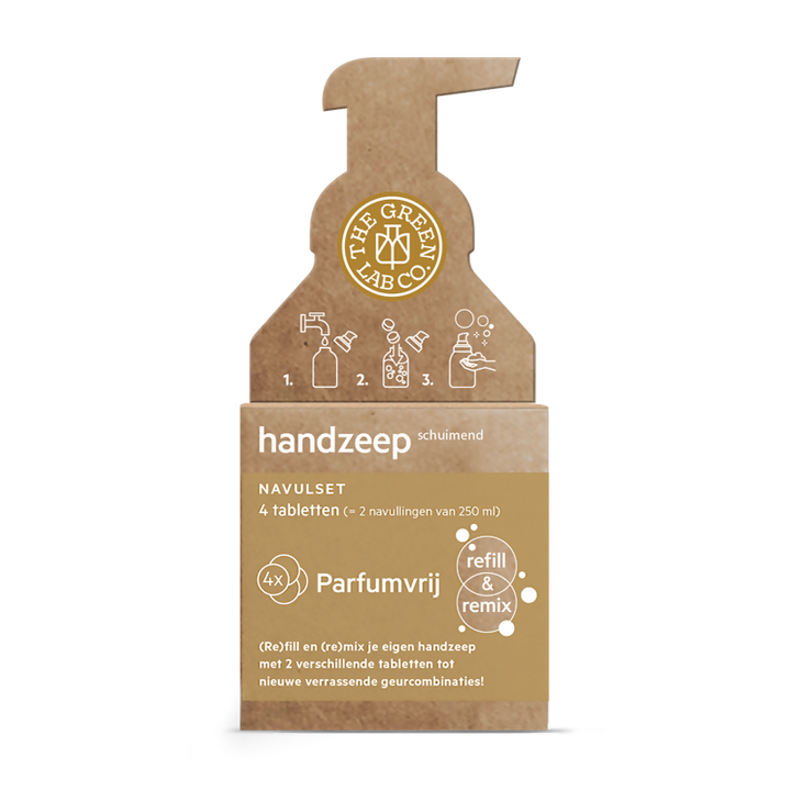 The Green Lab Co. | Sustainable Hand Soap Tablets - Refill Set