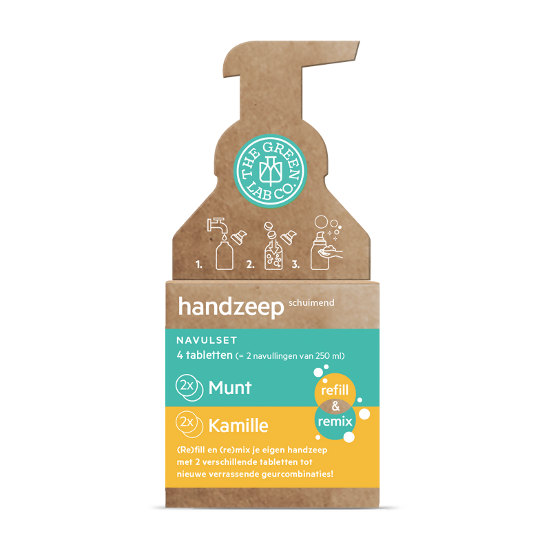 The Green Lab Co. | Sustainable Hand Soap Tablets - Refill Set