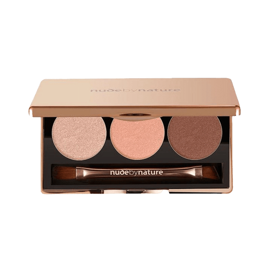 Nude By Nature Natural Illusion Eyeshadow Trio 03 Rose